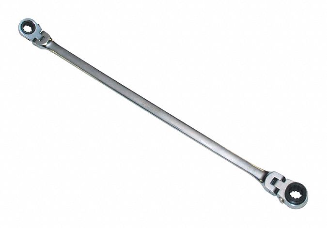 Ratcheting Wrench,5/16in X 3/8in - Grainger