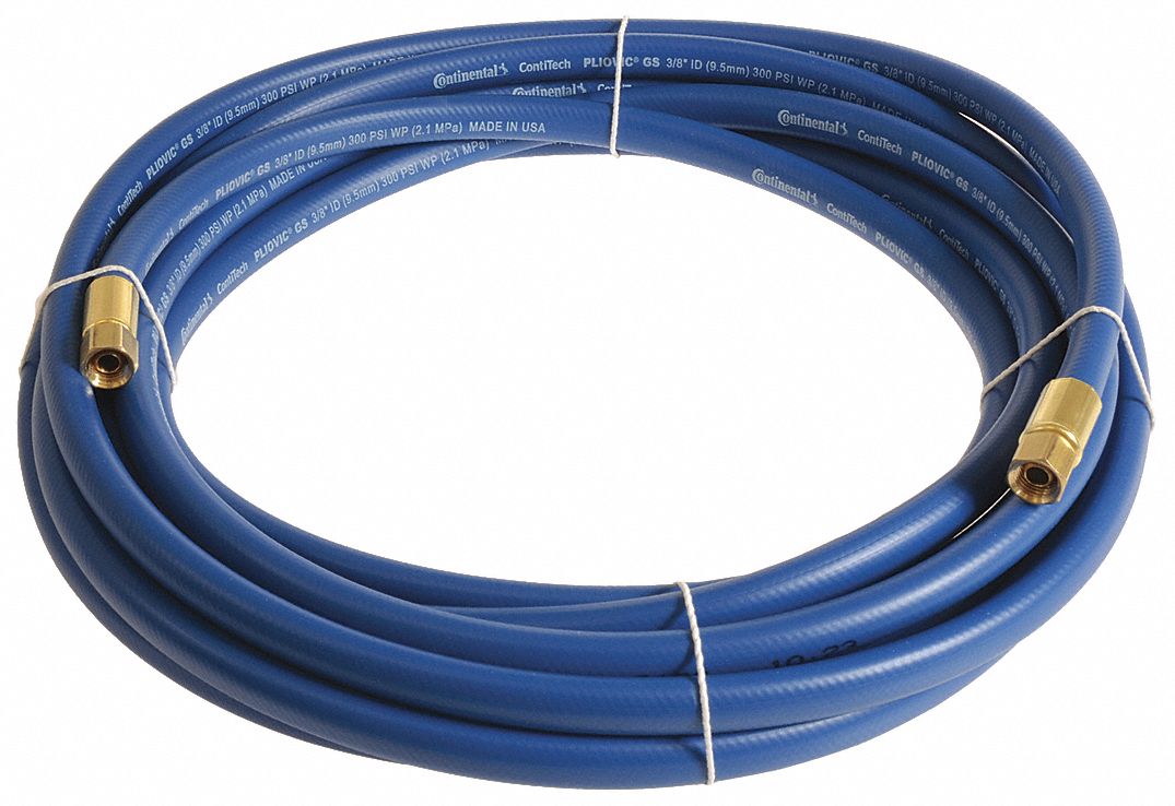CONTINENTAL Air Hose, Hose Tube Material PVC, Hose Cover Material PVC, Max. Working Pressure