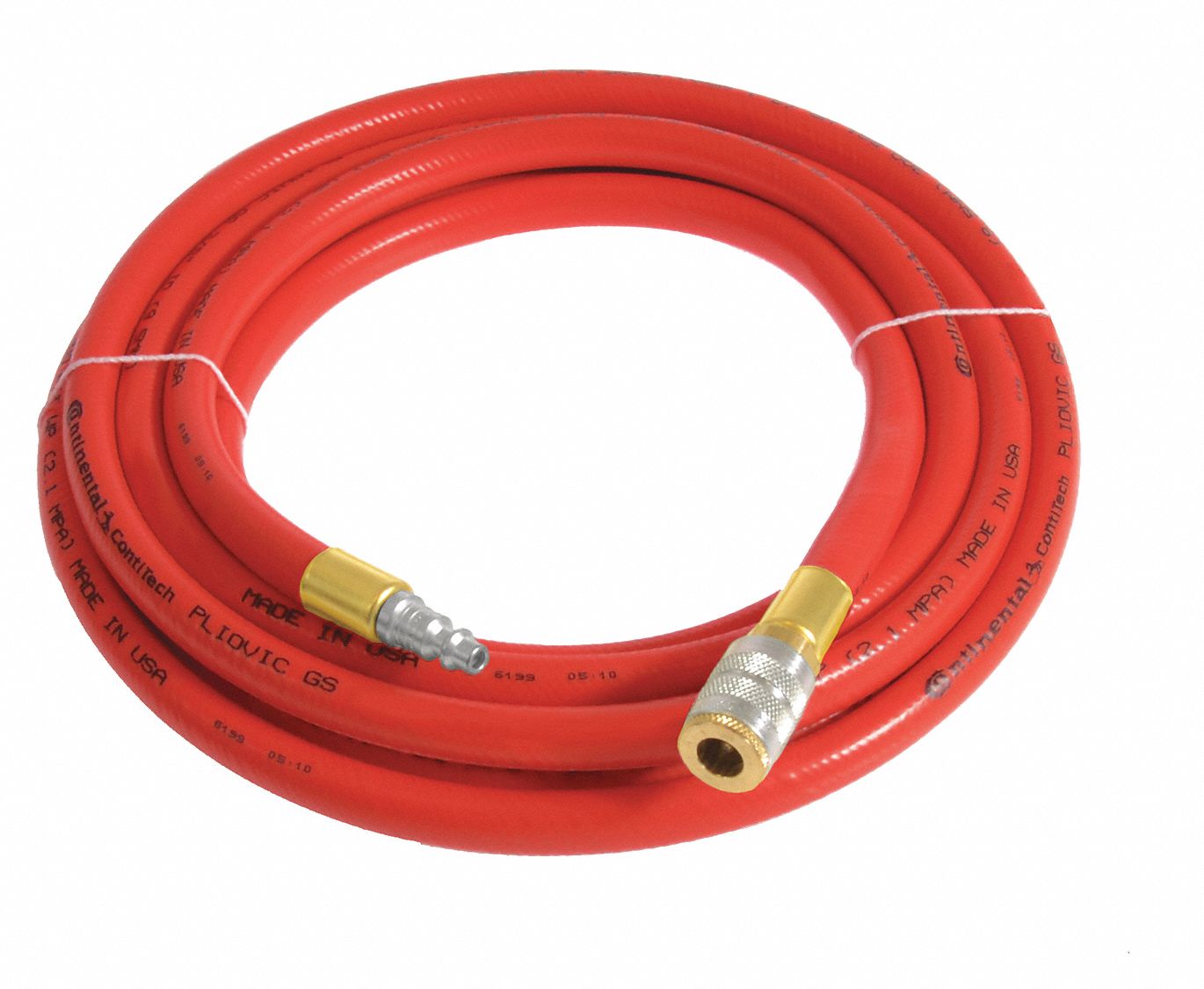CONTINENTAL Air Hose, Hose Tube Material PVC, Hose Cover Material PVC, Max. Working Pressure