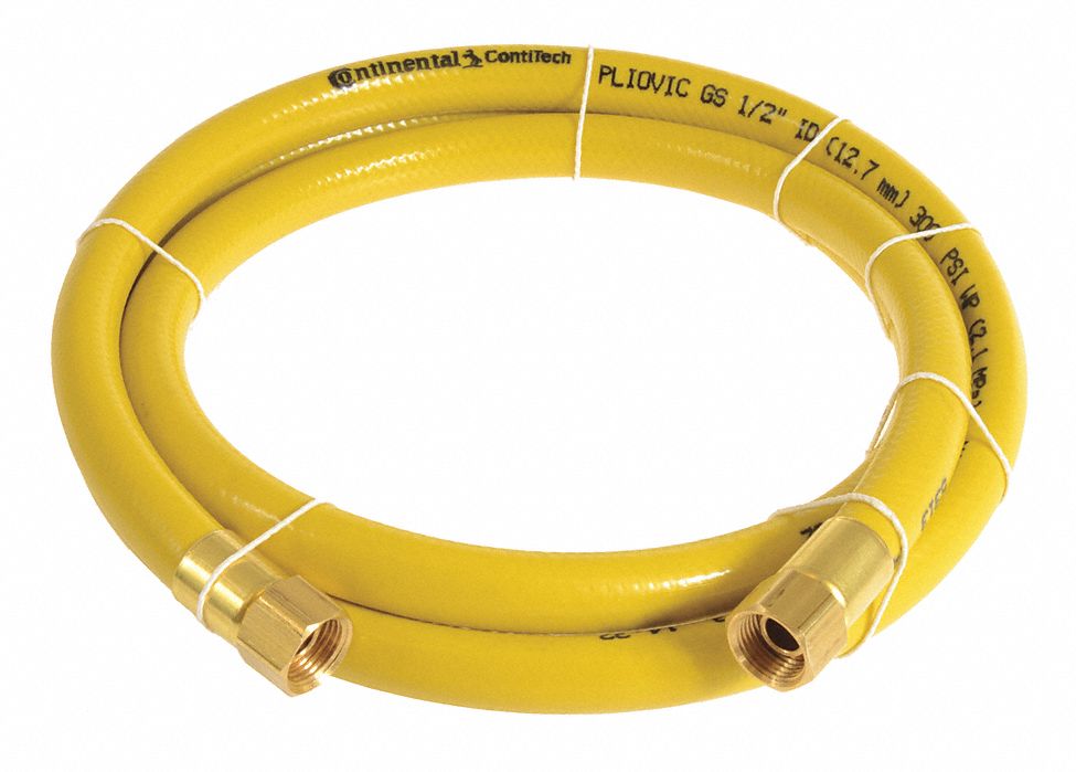 CONTINENTAL Air Hose, Hose Tube Material PVC, Hose Cover Material PVC, Max. Working Pressure