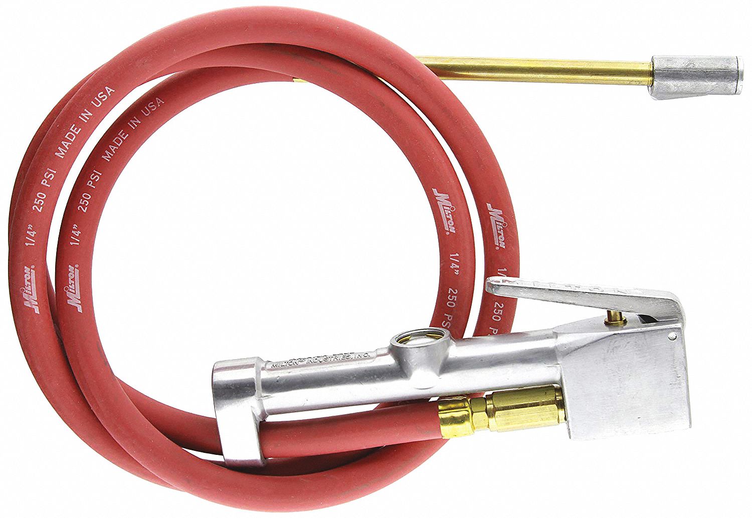 MILTON, SingleTire Inflator Gauges, Sight Glass, Dual Head Tire Inflator Gauge 51EP10501