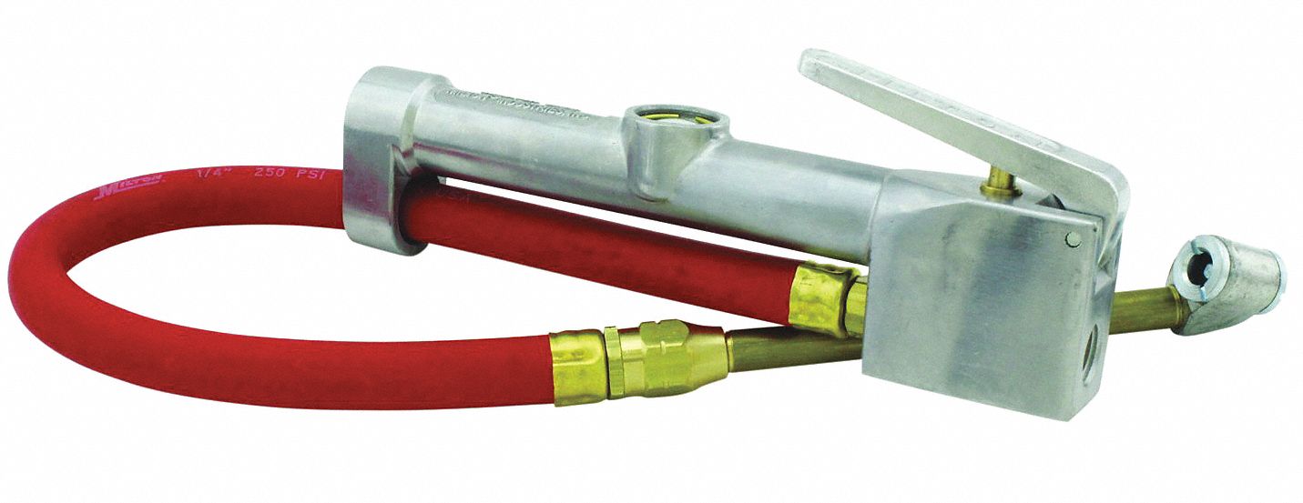 MILTON, SingleTire Inflator Gauges, Sight Glass, Dual Head Tire