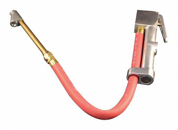 MILTON Dual Head Straight Chuck Inflator Gauge 51EP60S516 Grainger