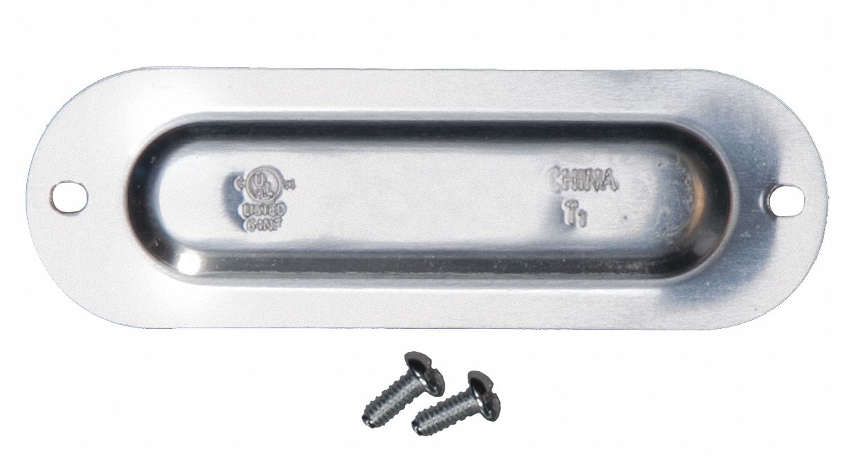 Steel, Galvanized, Covers for Conduit Access Fitting 52AX95SSC075