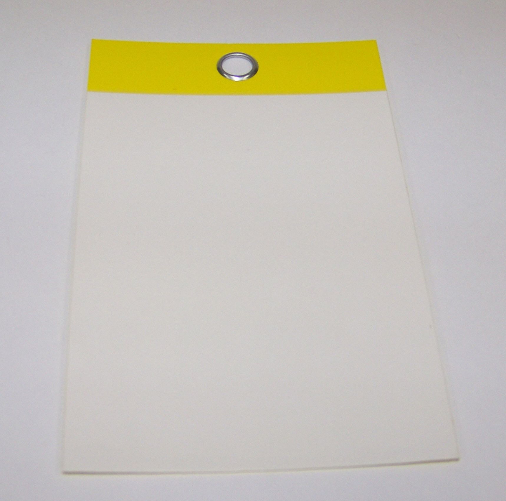 BADGER TAG & LABEL CORP Blank SelfLaminating Tag Polyester Laminate