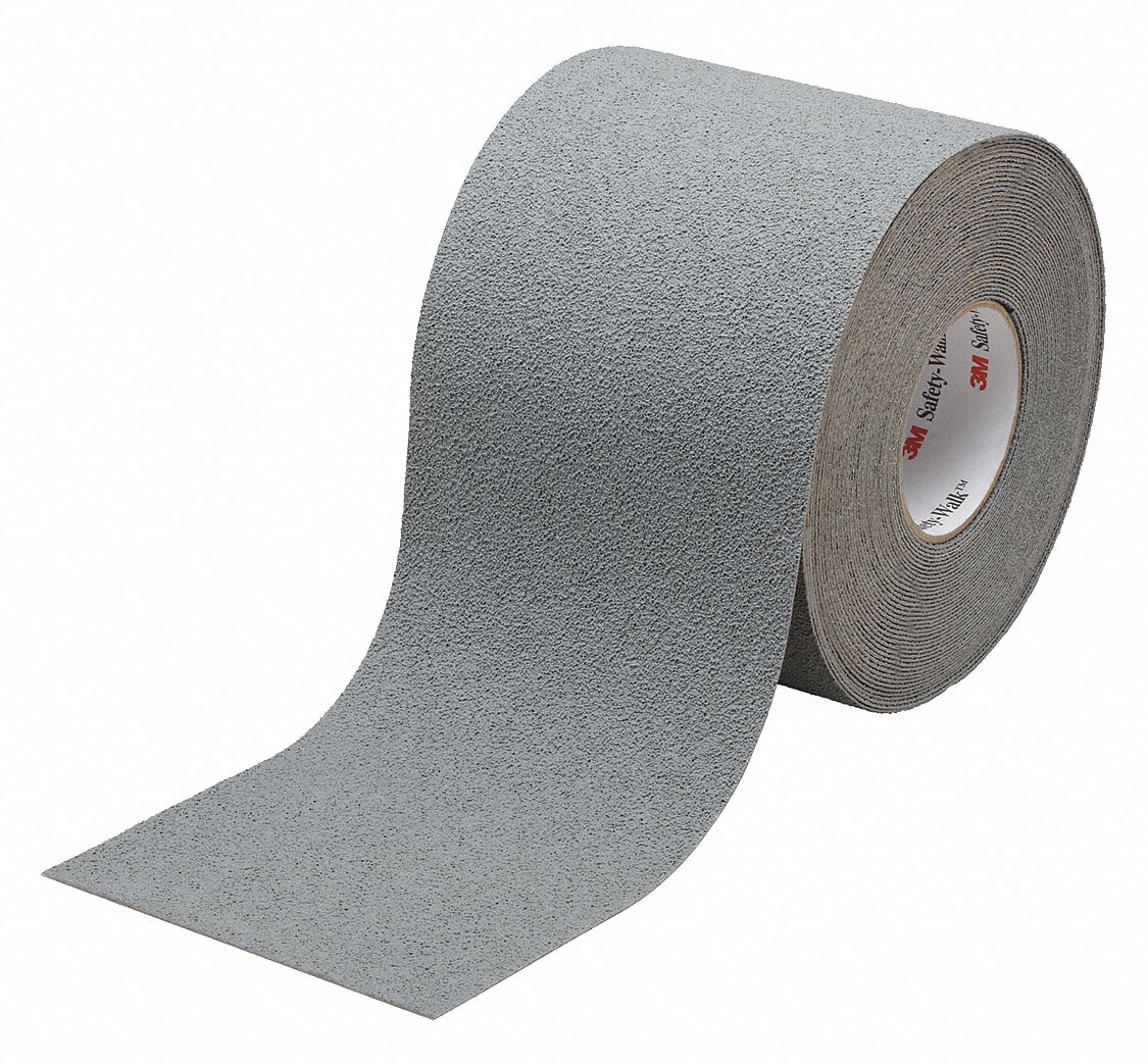 ABILITY ONE Solid Gray AntiSlip Tape, 2 in x 60 ft, Proprietary Grit