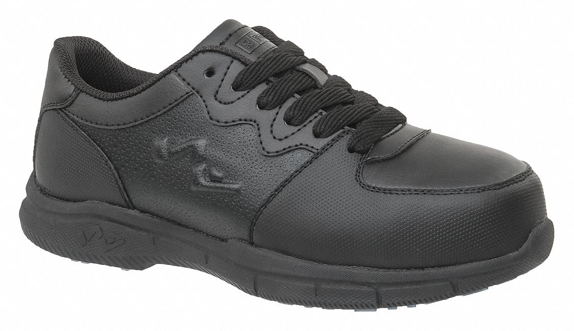 S FELLAS BY GENUINE GRIP Athletic Shoe, 7, Medium, Women's, Black