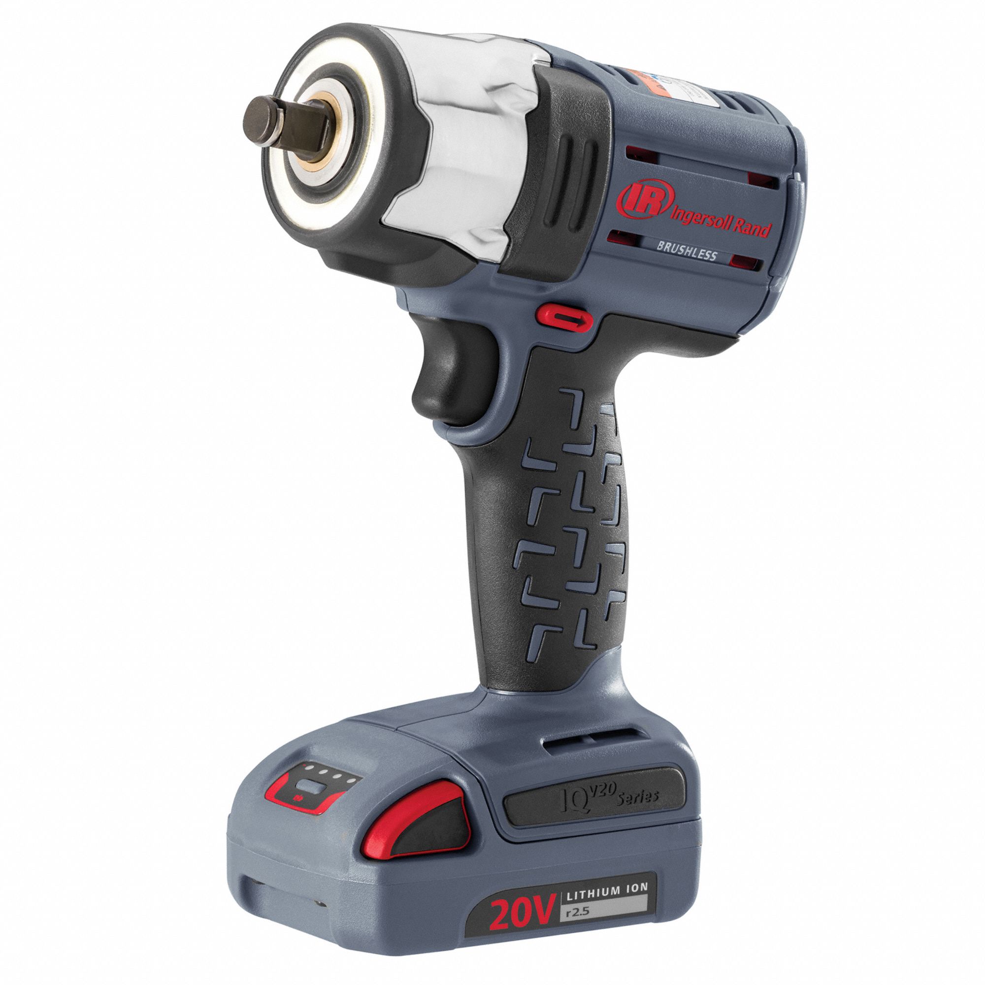 INGERSOLL RAND Cordless, Cordless Impact Wrench, 20V DC, 550 ftlb