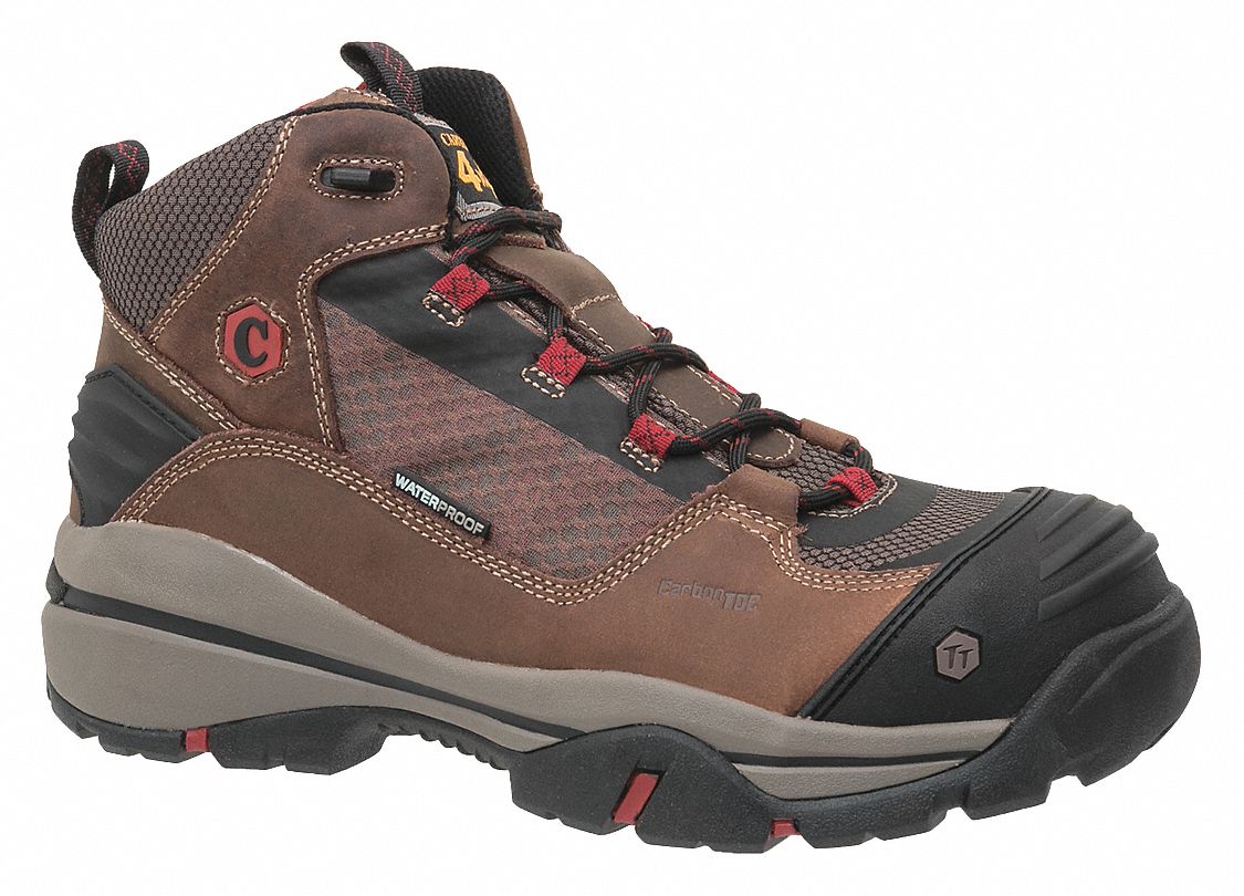 CAROLINA SHOE Hiking Boots, Size 10, D W, Tan, PR 52CM70CA4551