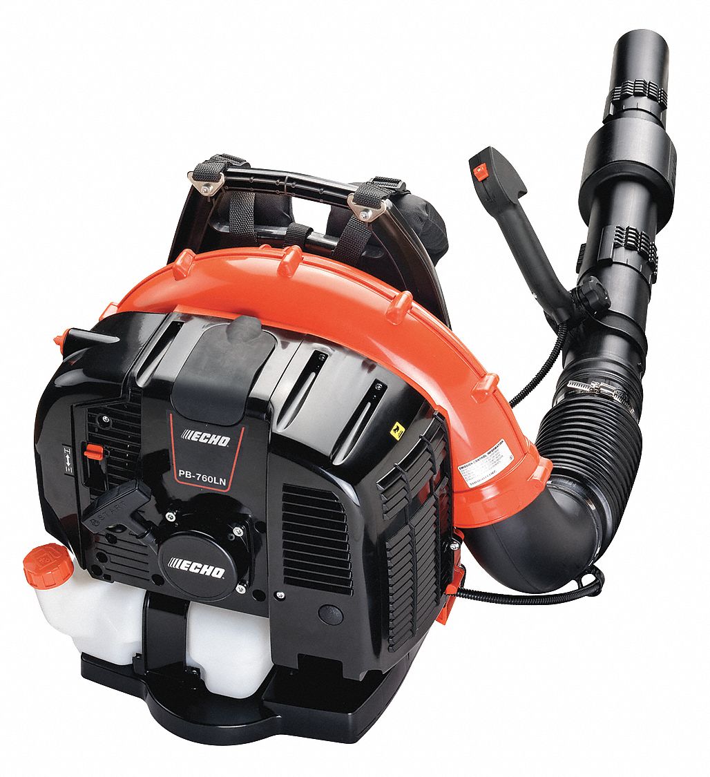 ECHO 63.3cc Gas Backpack Blower, 535 cfm Max. Air Flow, 215 mph Max