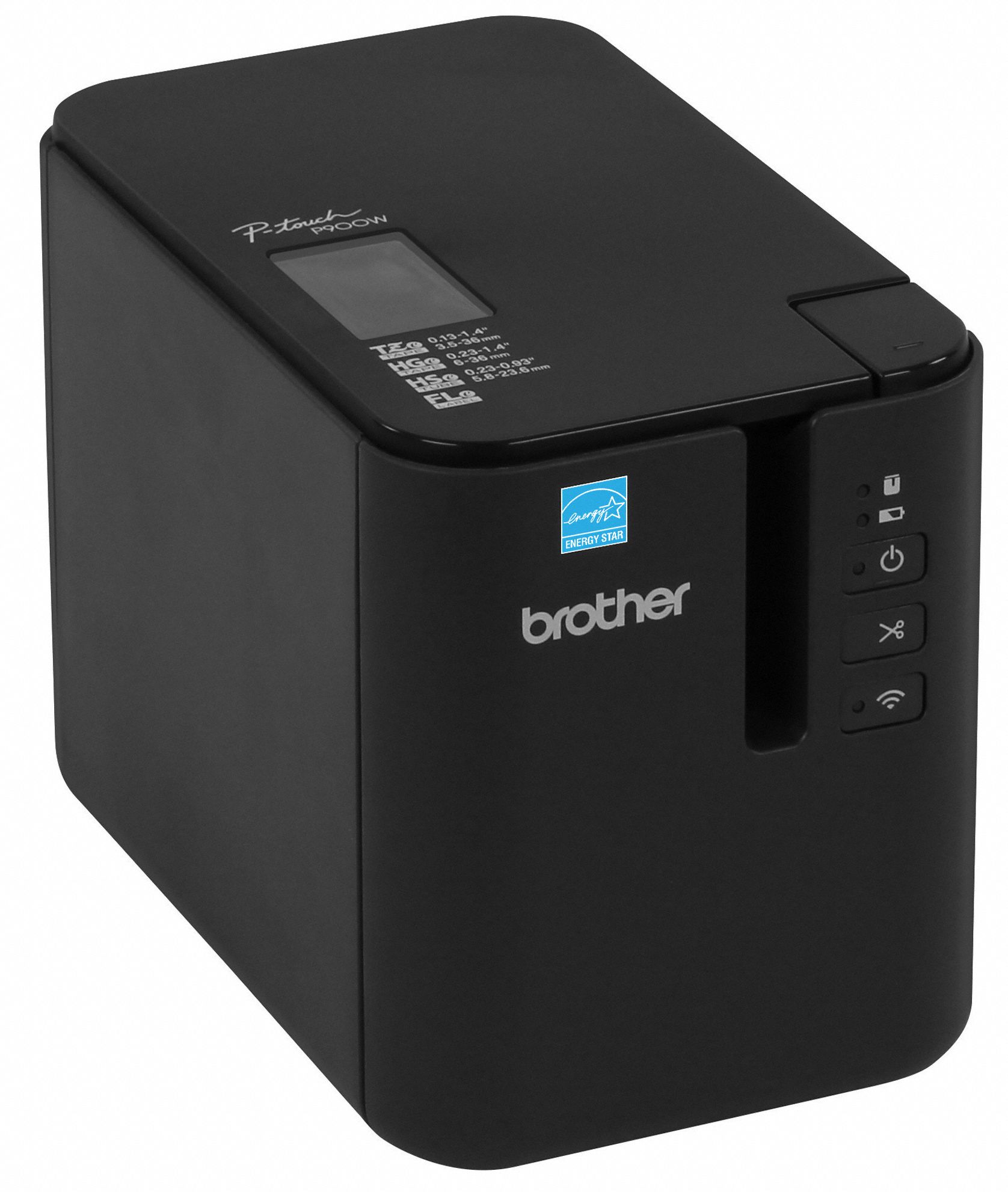 BROTHER Label Printer 1.26 in Max. Print Wd, 360 dpi, 2.4 in/sec