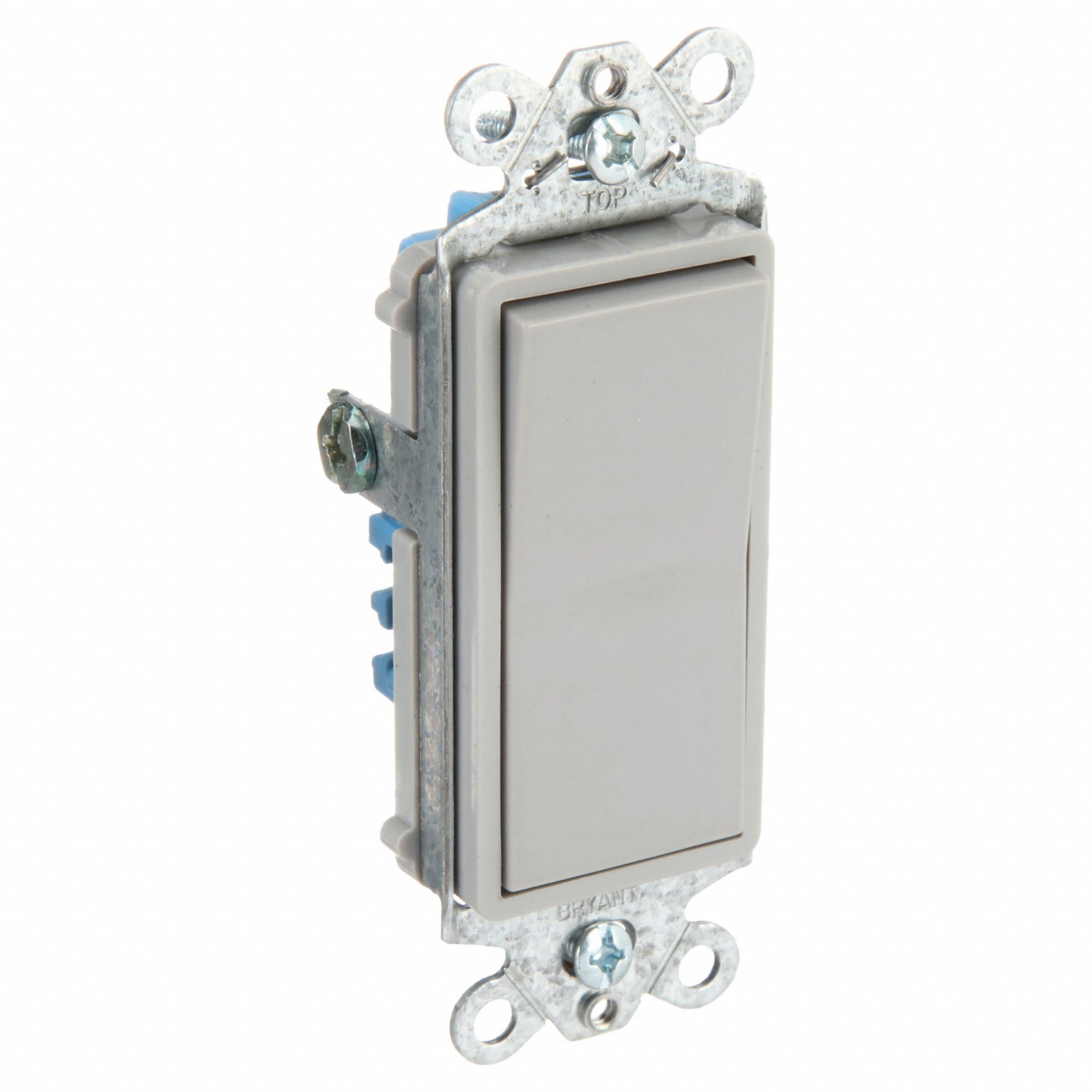 Rocker Switch, 3Way, Wall Switch 52HE859803GRY Grainger