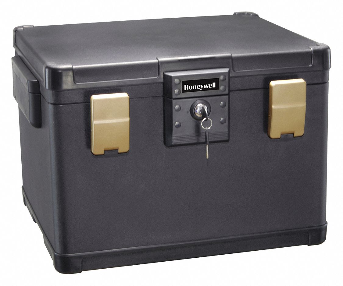 HONEYWELL 20 in x 13 39/64 in Fire Safe, Black; Holds Digital Media