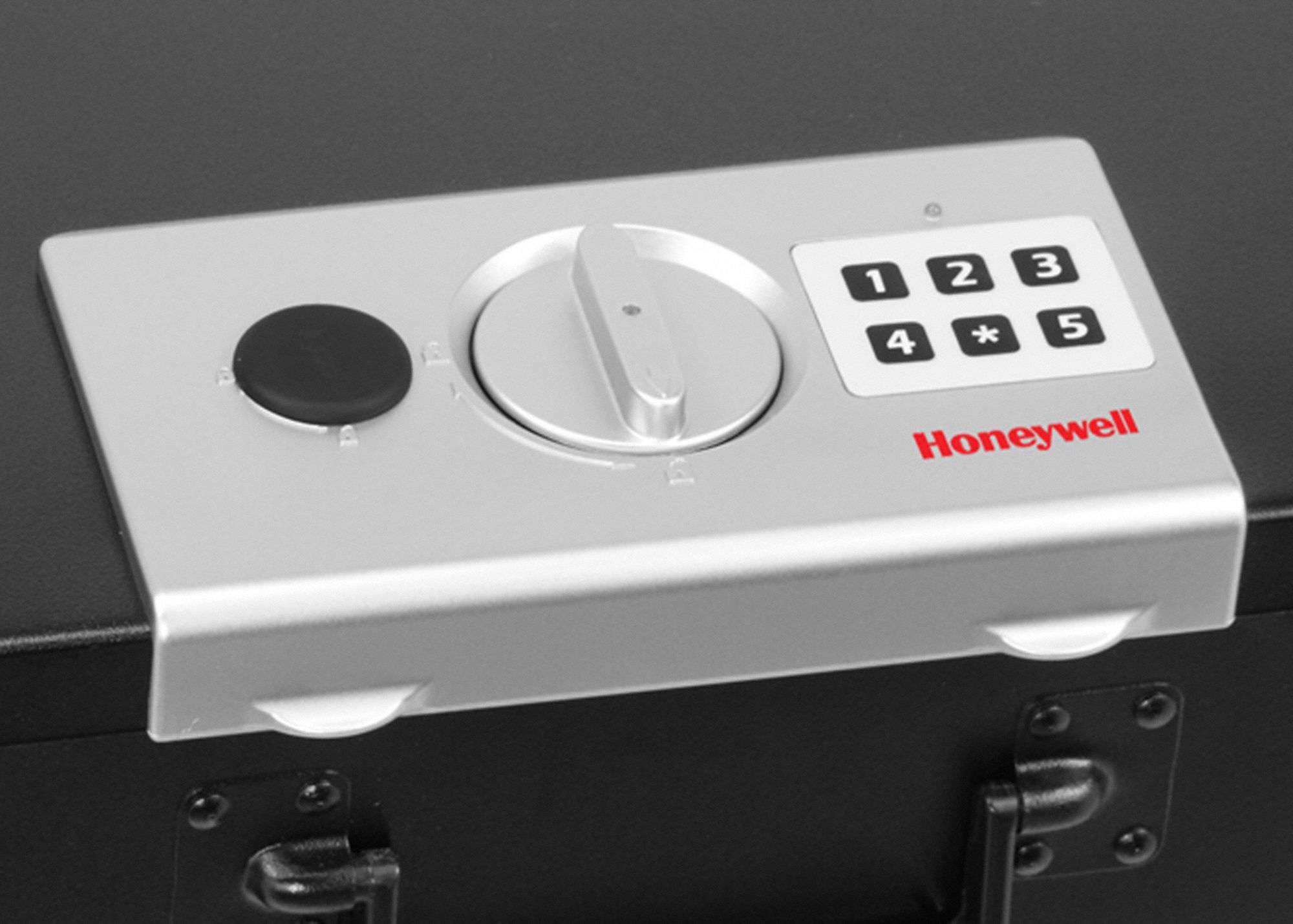 HONEYWELL Depositary Safe, 0.27 cu ft, 6.3 lb, Black 52HN026108