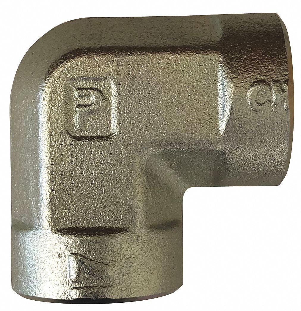 PARKER Hydraulic Hose Adapter 3/4 in x 3/4 in Fitting Size, Female x Female, NPT x NPT, Rigid