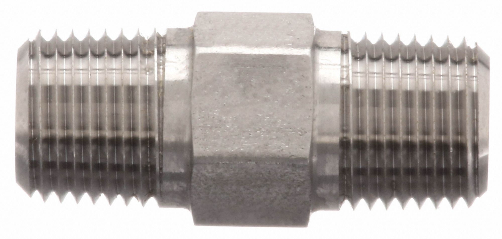 PARKER Hydraulic Hose Adapter, Fitting Material 316 Stainless Steel x