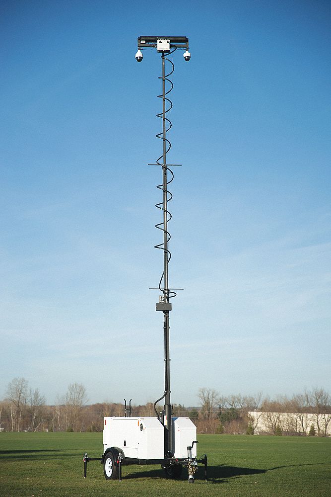 COMMANDER 3400, Surveillance Trailer, 7 ft Collapsed Ht, Surveillance