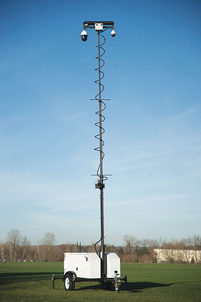 COMMANDER 3400 Surveillance Trailer, 144" L 52JG13MPSCM3403 Grainger