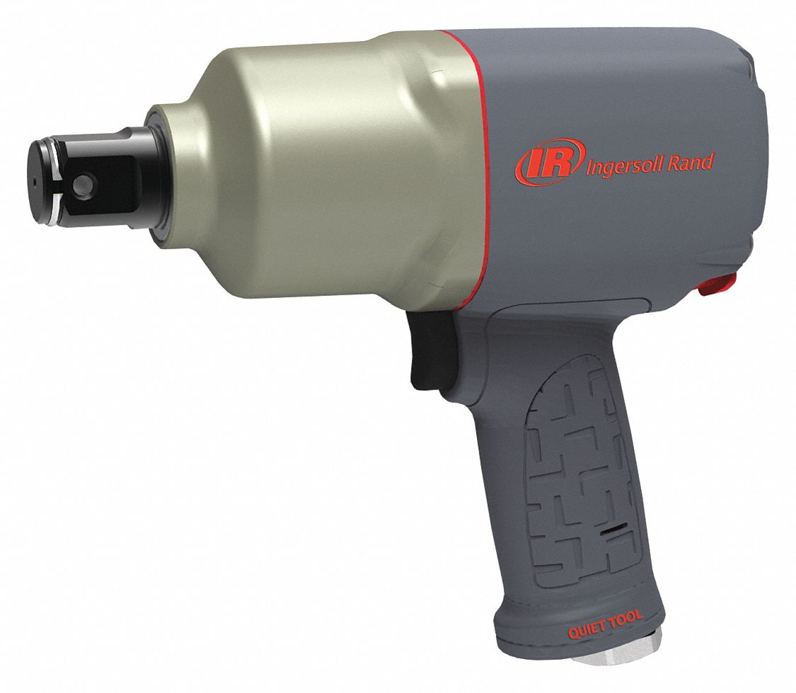 INGERSOLL RAND Air Powered, Impact Wrench, 90 psi, 1,100 ftlb