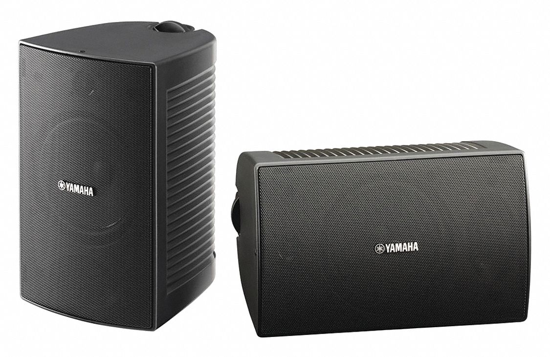 YAMAHA Outdoor Speakers, 8 Impedance (Ohms), 121/64 Overall Height (In