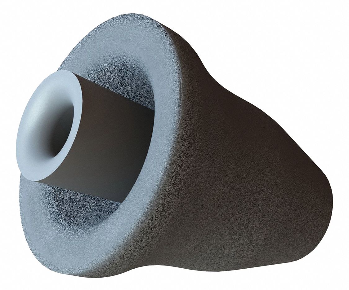 3M Cone Replacement Earpiece Ear Plugs, Uncorded, M, Gray, PK 25 52JH69CCCGRM25 Grainger