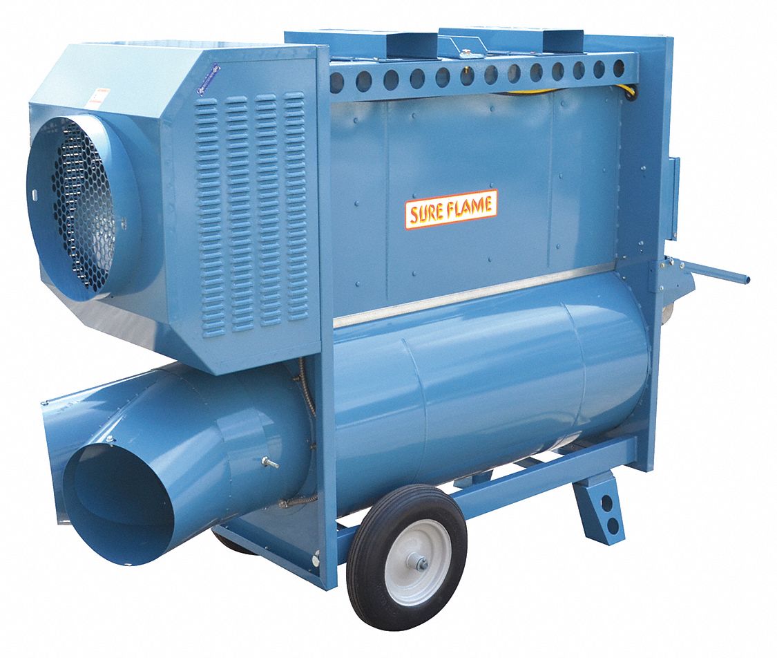 SURE FLAME IndirectFired Portable Gas Ducted & Tent Heater, Natural