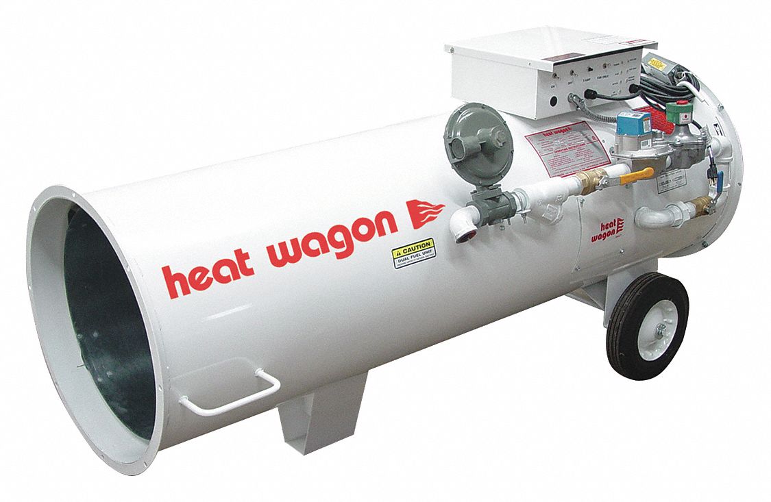 HEAT WAGON, 950,000 BtuH Heating Capacity Output, Natural Gas/Propane