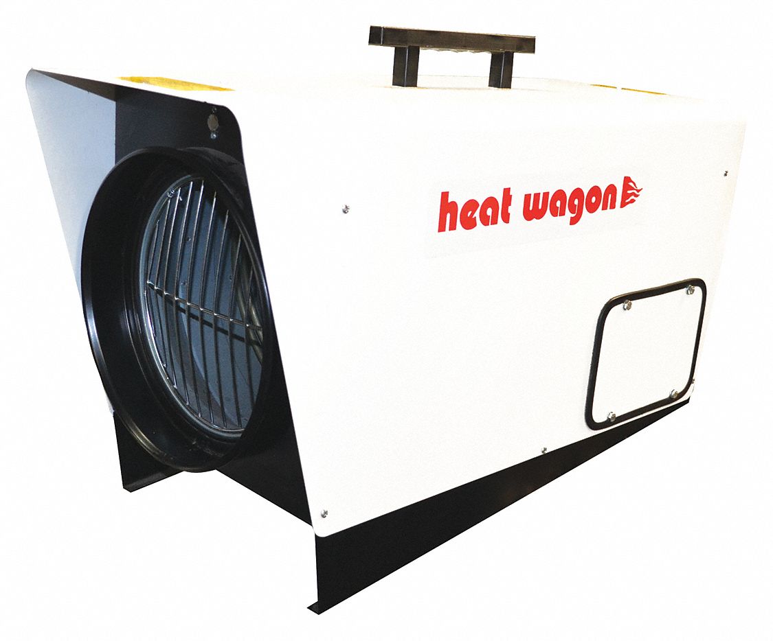 HEAT WAGON, 12kW/18kW Watt Output, Hardwired, Portable Electric