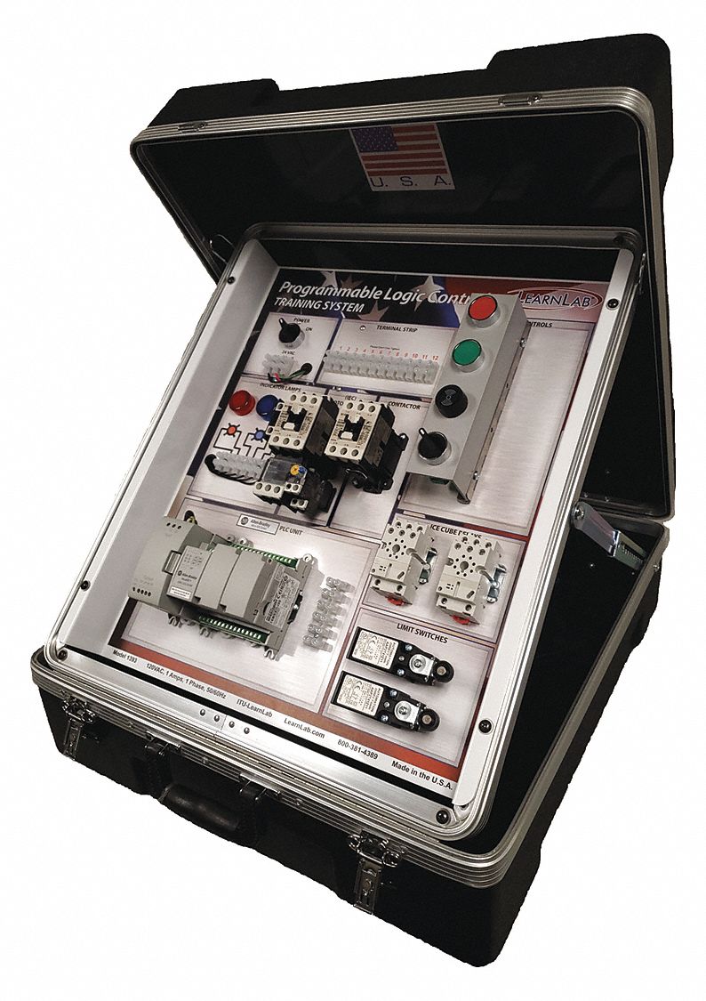 LEARNLAB, Portable PLC Programmable Logic Controls (AllenBradley