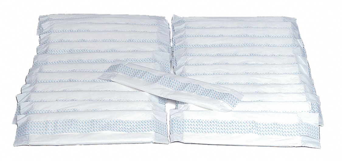 DMI Disposable Liners Pads, 41/2 in x 14 in, PK 25 52JT865607040