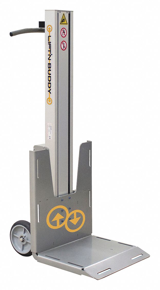 LIFT'N BUDDY, 200 lb Load Capacity, 16 in x 20 in, PoweredLift/Manual