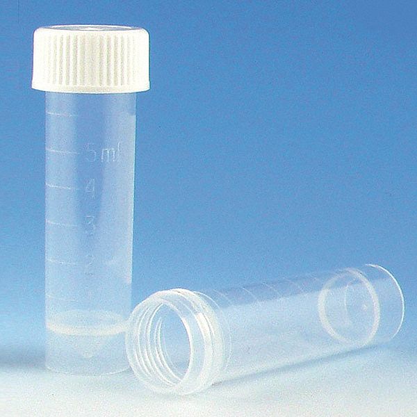 Polypropylene, 0.17 oz Nominal Capacity English, Transport Tube