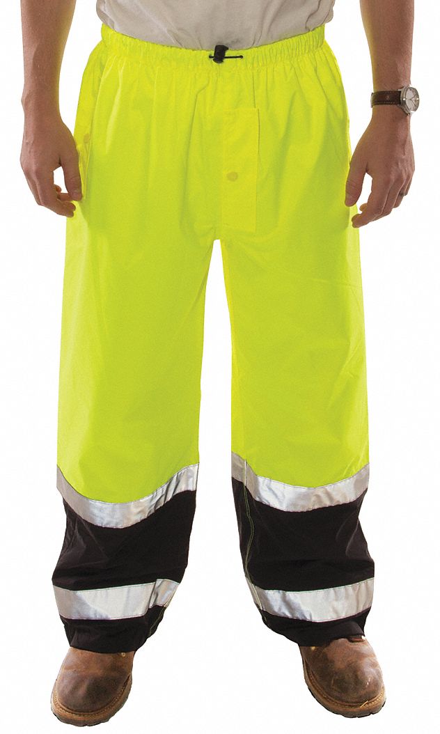 TINGLEY, ANSI Class E, 3XL ( 54 in x 32 in ), HighVisibility Pants