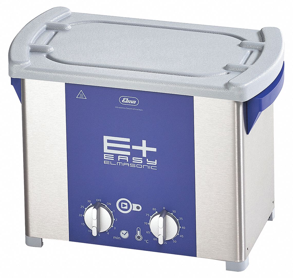 ELMA ULTRASONICS, 0.75 gal Tank Capacity, 5 3/8 in Tank Dp, Ultrasonic