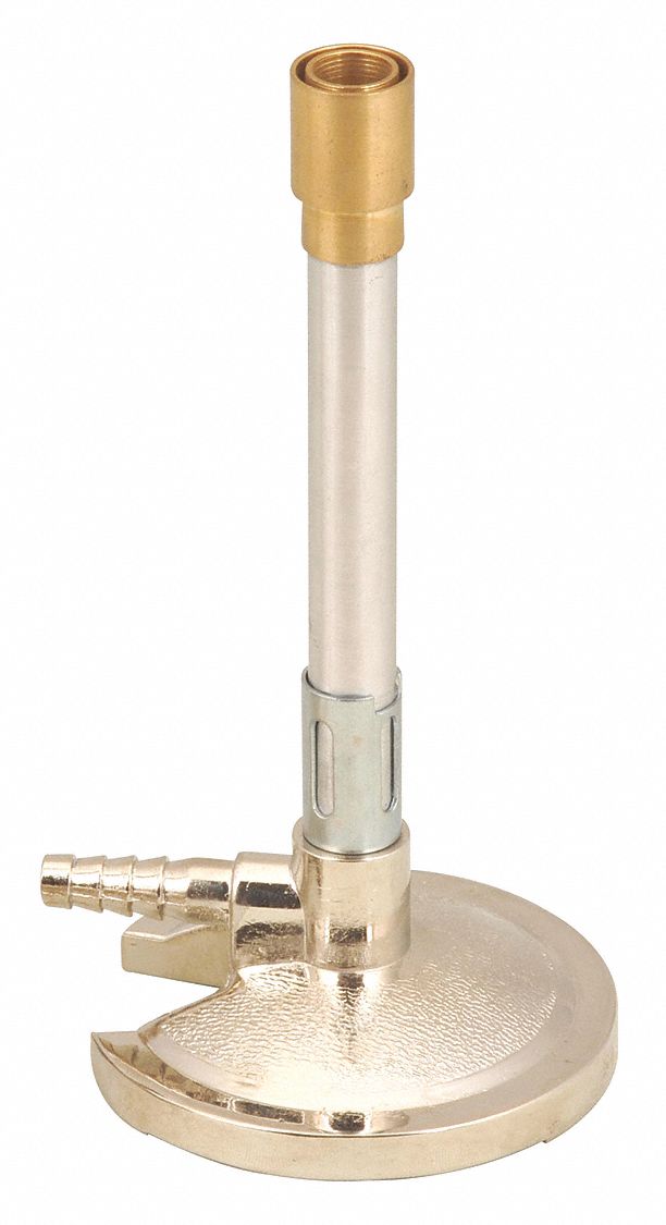 EISCO SCIENTIFIC Bunsen Burner, Fuel Type Natural, 800 to 1200 Btu