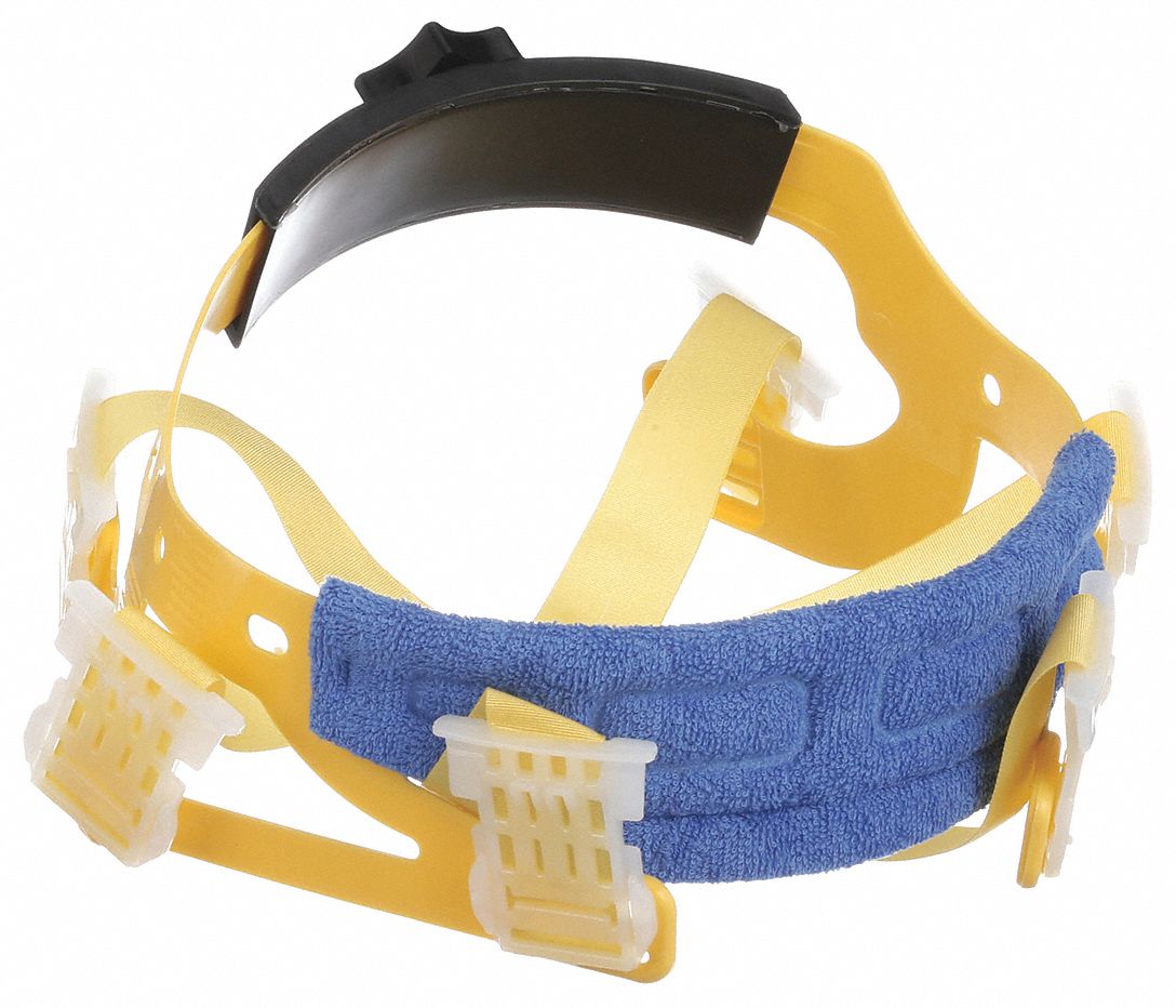 BULLARD Hard Hat Suspension, Ratchet (6Point), Fits Hat Size 61/2 to