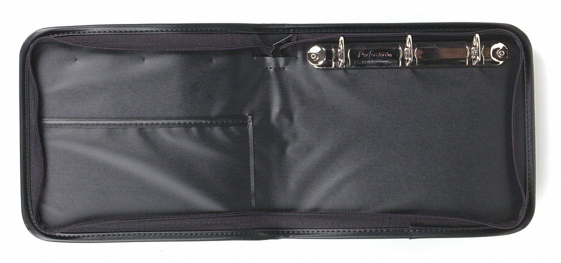 JJ KELLER Log Book Holder, Hard Surface, Black 52VR025557 Grainger