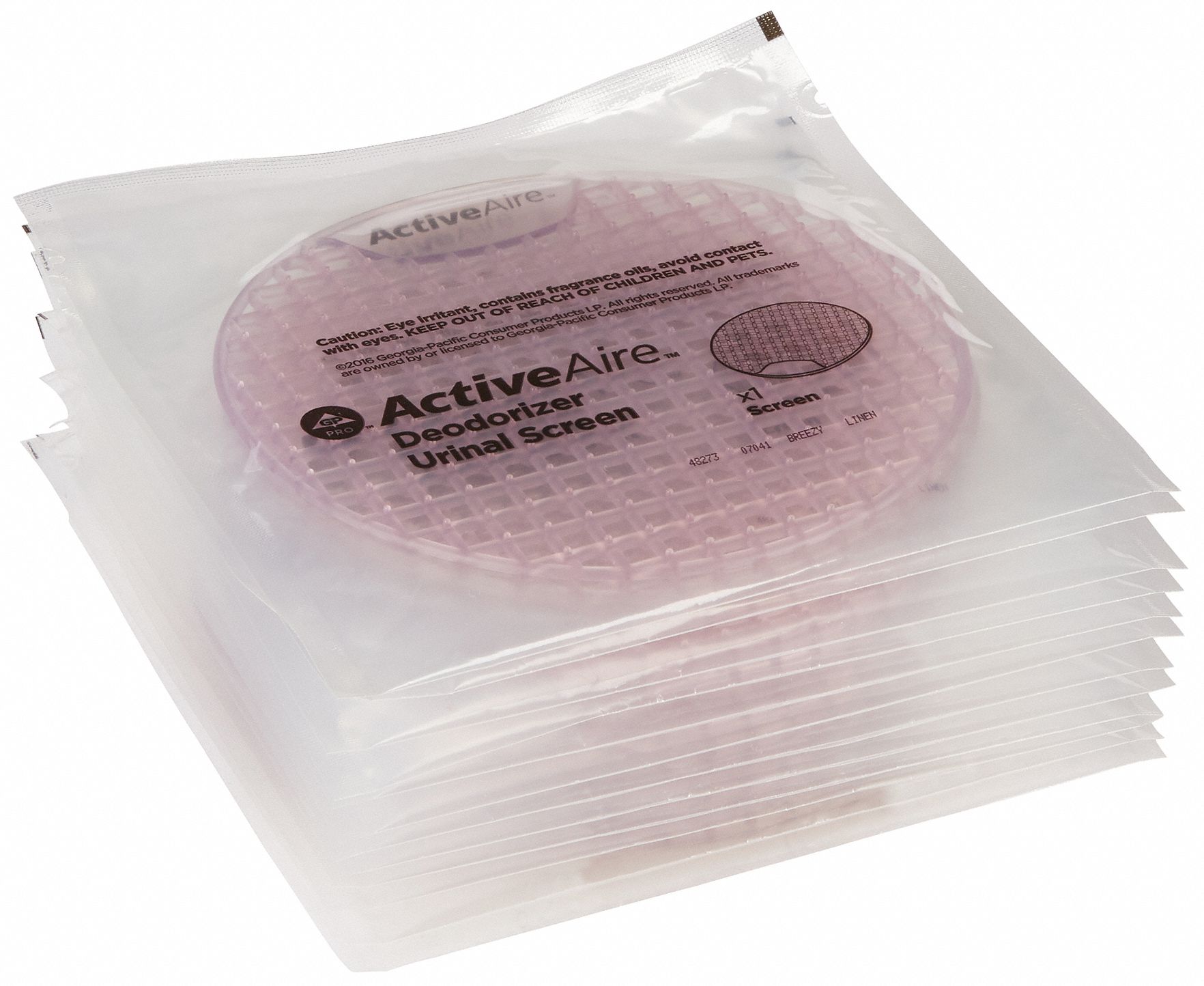 NonPara, Round, Urinal Screen 52WP6148273 Grainger