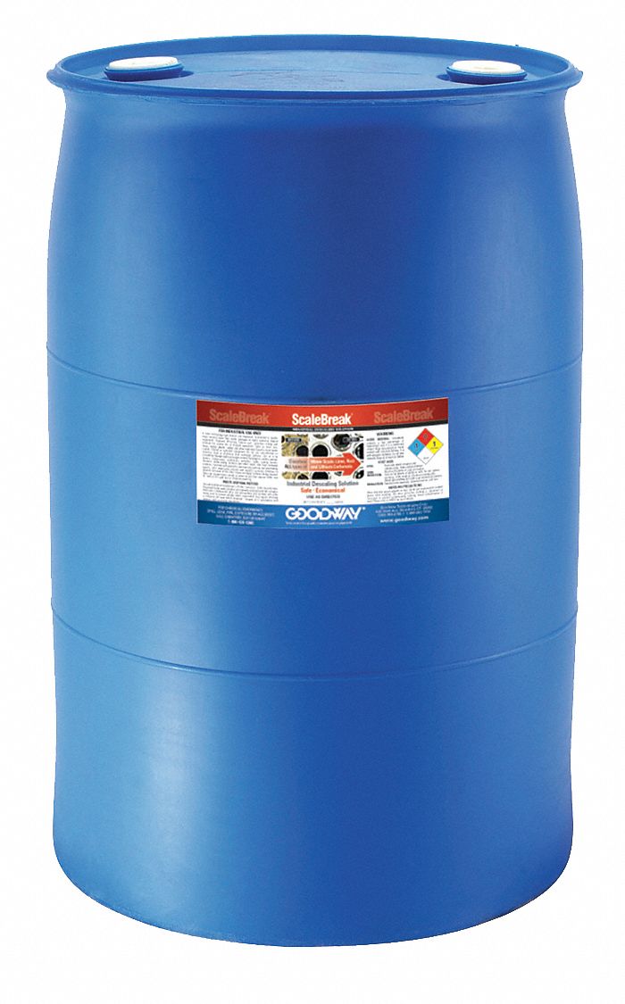 Descaling Solution,Orange,Drum,55 gal. Grainger