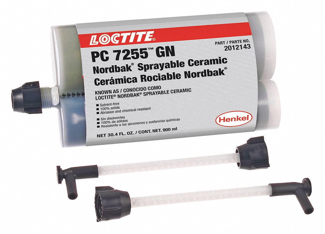 LOCTITE 2 lb Ceramic Epoxy with Temp. Range of 84° to 199°F, Blue