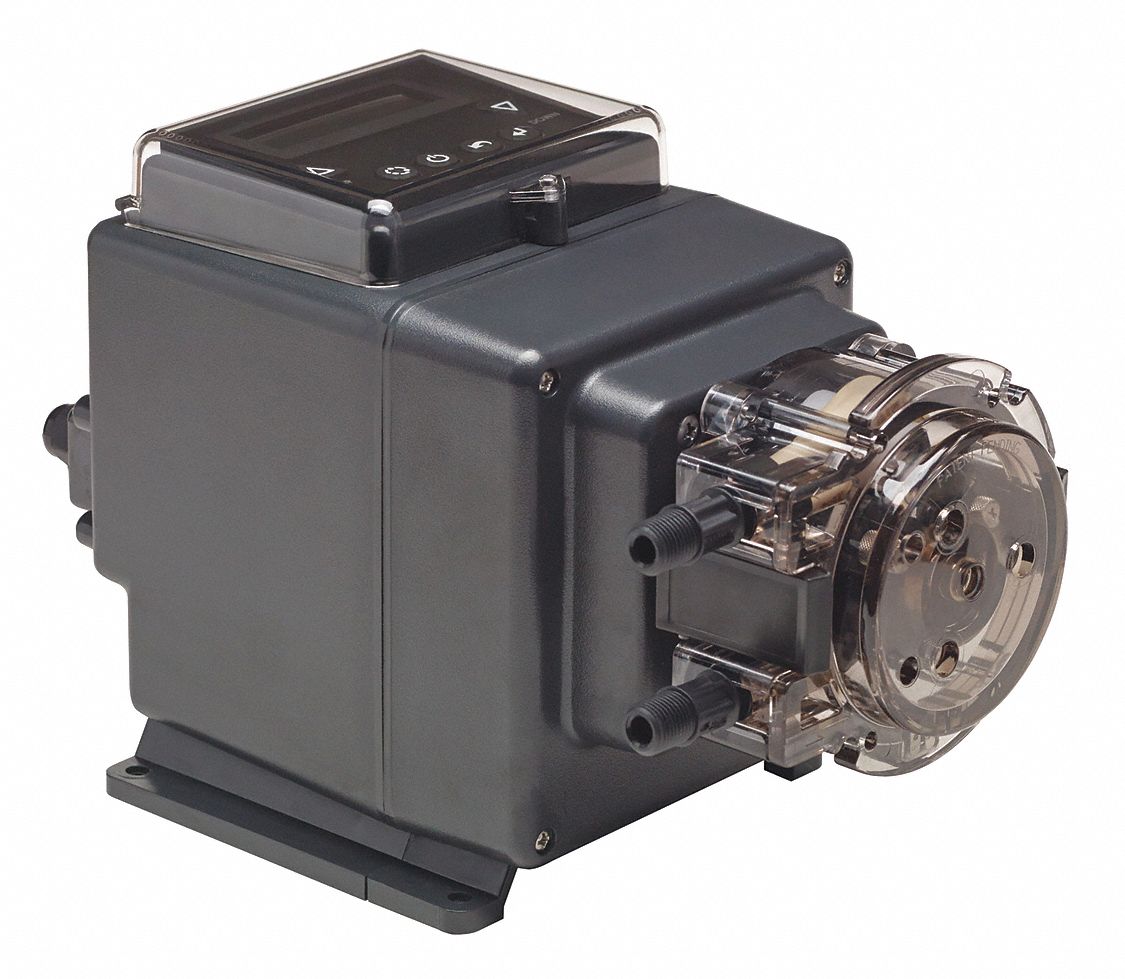 STENNER Chemical Metering Pump, 40gpd, 100psi, Poly 52XH66S3007AA101NG1 Grainger