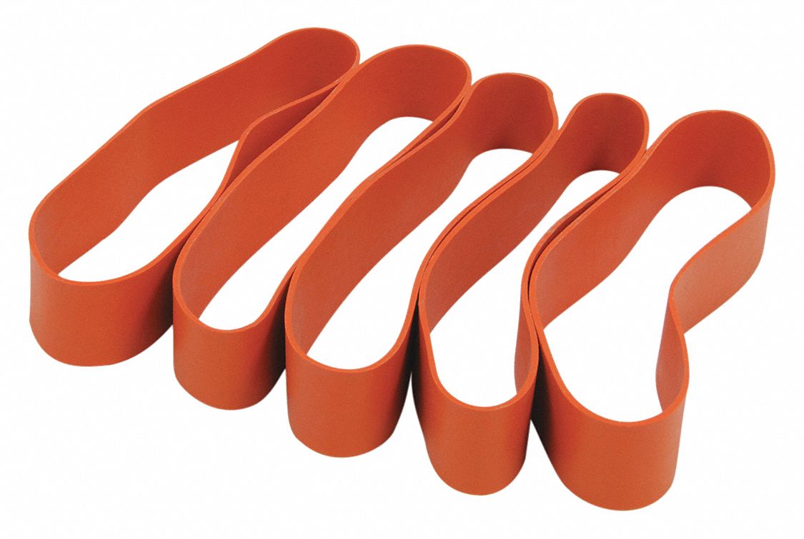 ROADPRO Heavy Duty Bands, 7 " Size, Rubber, PK5 52YG23RP7BAND Grainger