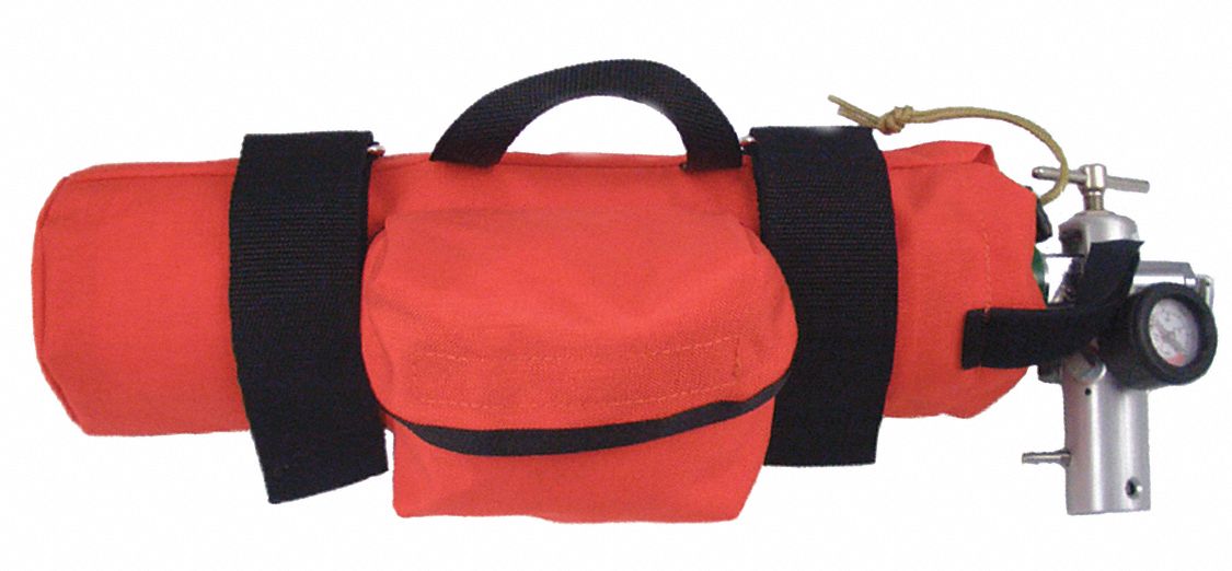 R&B FABRICATIONS Oxygen Cylinder Sleeve Green, Cordura Nylon, Hookand