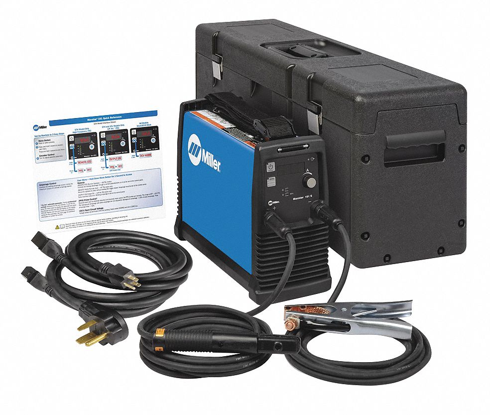 MILLER ELECTRIC Stick Welder, Maxstar 161 S Series, Input Voltage: 120V