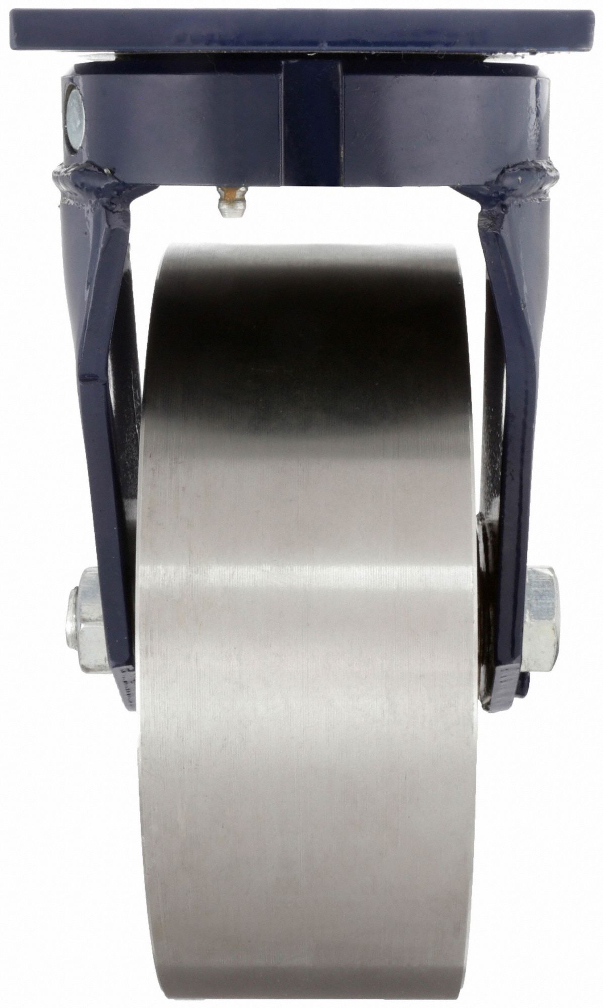 RWM Kingpinless Plate Caster 10 in Wheel Dia., 6000 lb, 11 1/2 in