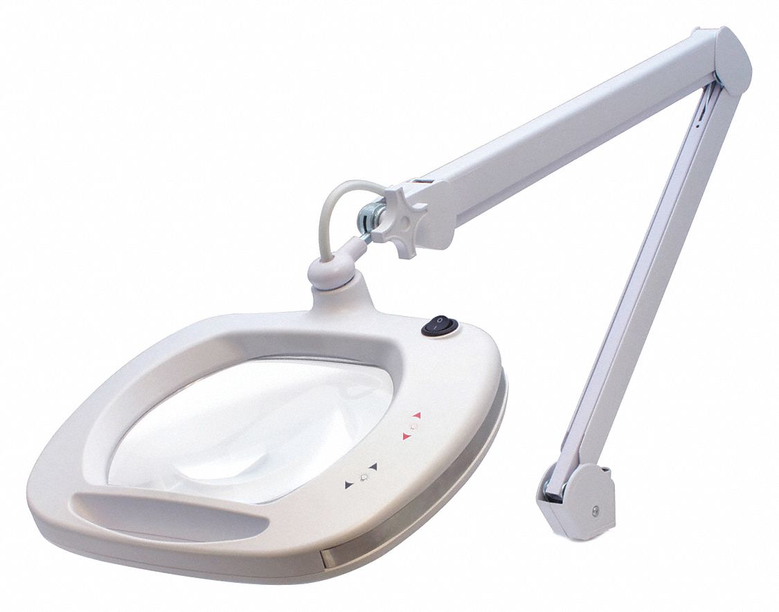 AVEN Rectangular Magnifier Light Magnifier Light, 1.75x, 1,100 lm, 3