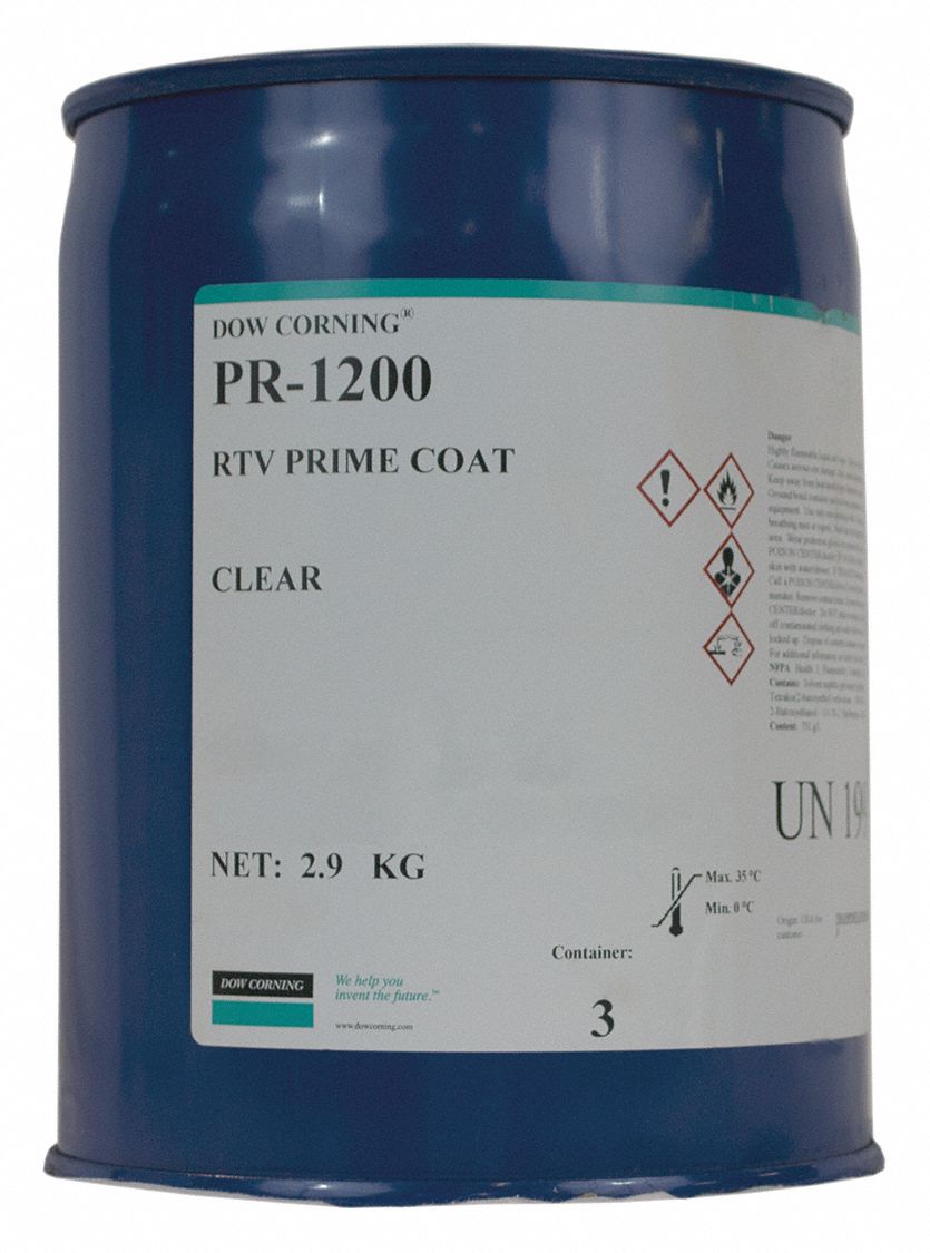DOW CORNING Primer, For Use on Adhesive Type Sealants, Can, 94.8 oz