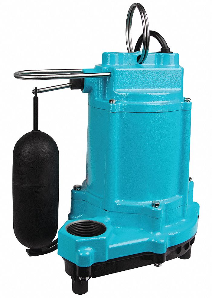 Little Giant 1/3 HP Submersible Sump Pump, Vertical Switch Type