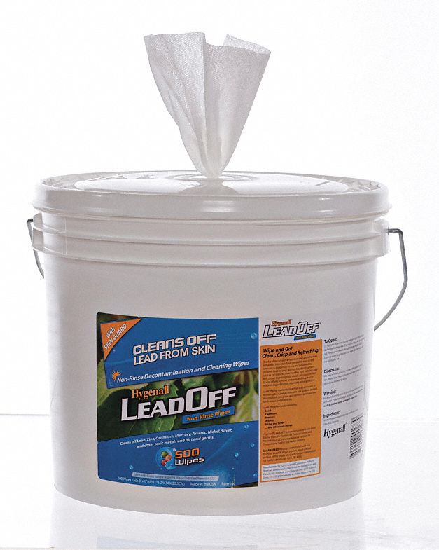 HYGENALL LEADOFF Fresh Scent Fragrance Lead Removing Wipes, 6 in x 8 in