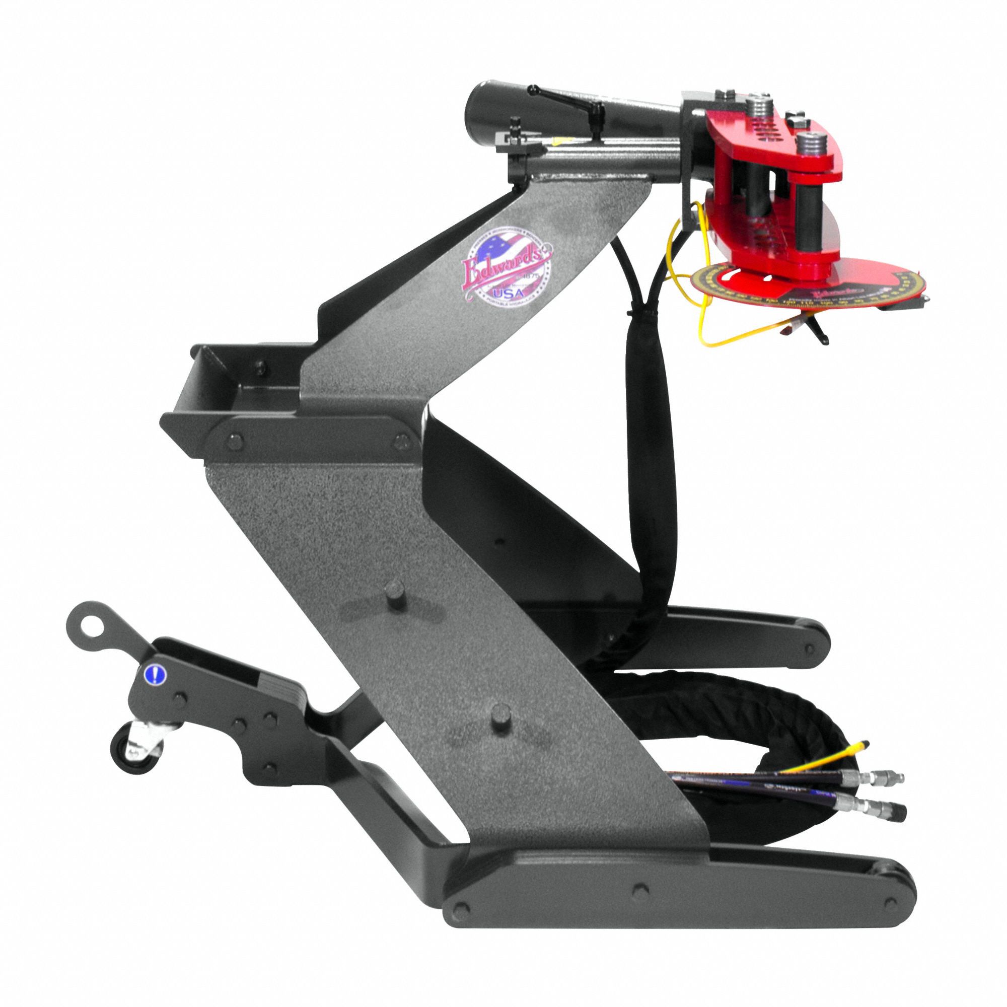 EDWARDS Tube Bender, Steel, Hydraulic 53DK52HAT1000 Grainger